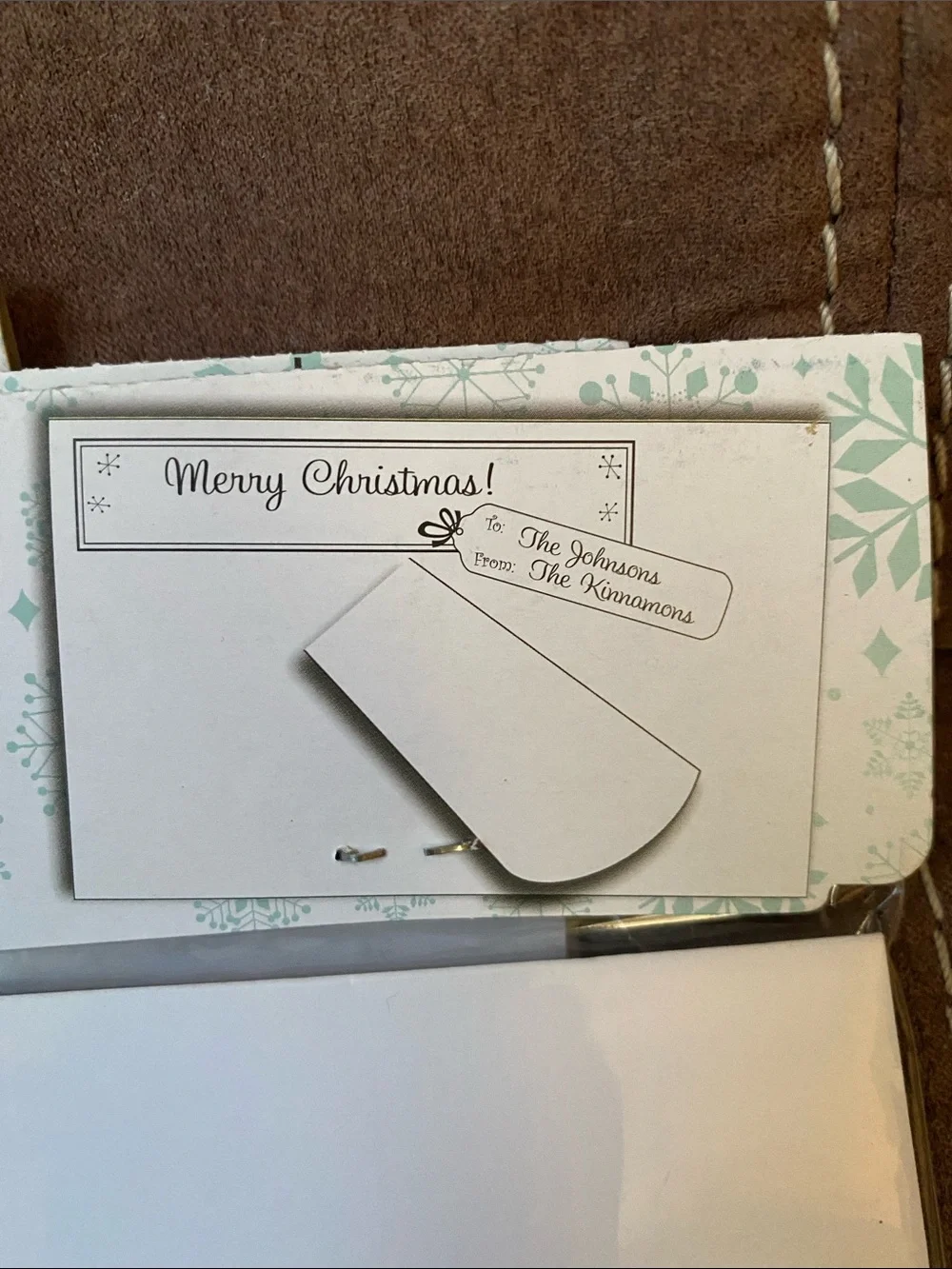Happy Holidays Pink & Green Greeting Frames by Swagger Doodle